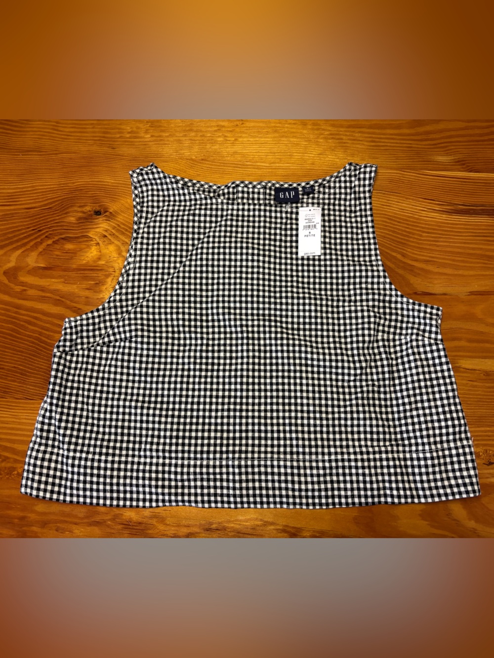 GAP Crop Shell Tank Top